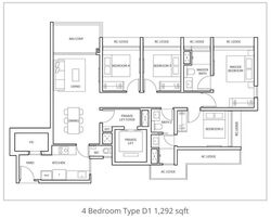 Amo Residence (D20), Apartment #546297101